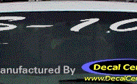 DC05236 Chevrolet S-10 Decal 