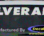 DC05239 Chevrolet Silverado Decal