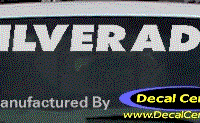 DC05239 Chevrolet Silverado Decal 
