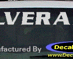 DC05240 Chevrolet Silverado Decal