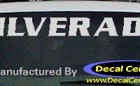 DC05240 Chevrolet Silverado Decal 
