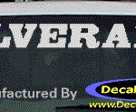 DC05242 Chevrolet Silverado Decal