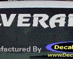 DC05243 Chevrolet Silverado Decal