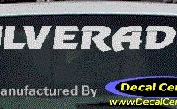 DC05243 Chevrolet Silverado Decal 