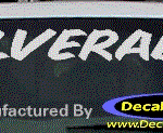 DC05244 Chevrolet Silverado Decal