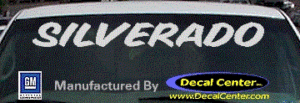DC05244 Chevrolet Silverado Decal