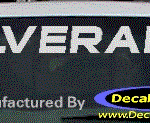 DC05245 Chevrolet Silverado Decal