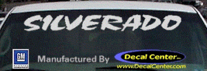 DC05247 Chevrolet Silverado Decal