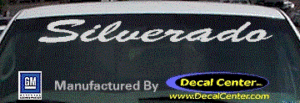 DC05249 Chevrolet Silverado Decal