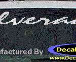 DC05250 Chevrolet Silverado Decal