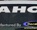 DC05252 Chevrolet Tahoe Decal