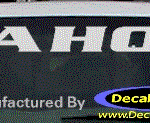 DC05253 Chevrolet Tahoe Decal