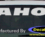 DC05254 Chevrolet Tahoe Decal
