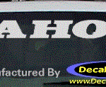DC05255 Chevrolet Tahoe Decal