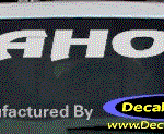 DC05256 Chevrolet Tahoe Decal