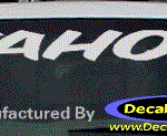 DC05257 Chevrolet Tahoe Decal