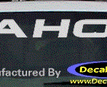 DC05258 Chevrolet Tahoe Decal