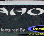 DC05259 Chevrolet Tahoe Decal