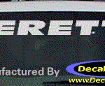DC05267 Chevrolet Beretta Decal