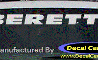 DC05267 Chevrolet Beretta Decal 