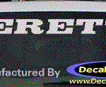 DC05268 Chevrolet Beretta Decal