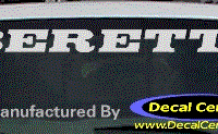 DC05268 Chevrolet Beretta Decal 