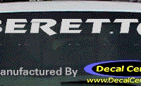 DC05269 Chevrolet Beretta Decal 