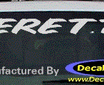 DC05270 Chevrolet Beretta Decal