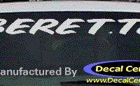 DC05270 Chevrolet Beretta Decal 