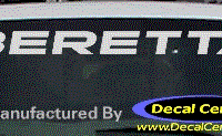 DC05271 Chevrolet Beretta Decal 