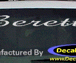 DC05274 Chevrolet Beretta Decal