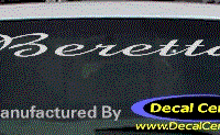 DC05274 Chevrolet Beretta Decal 