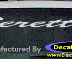 DC05275 Chevrolet Beretta Decal