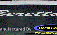DC05275 Chevrolet Beretta Decal 