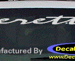 DC05276 Chevrolet Beretta Decal