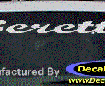 DC05277 Chevrolet Beretta Decal