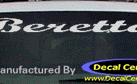 DC05277 Chevrolet Beretta Decal 