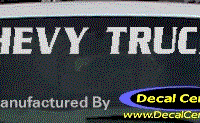 DC05279 Chevrolet Chevy Truck Decal 