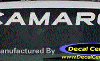 DC05291 Chevrolet Camaro Decal 