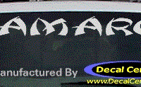 DC05292 Chevrolet Camaro Decal 
