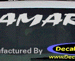 DC05293 Chevrolet Camaro Decal