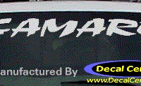 DC05293 Chevrolet Camaro Decal 