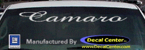DC05294 Chevrolet Camaro Decal