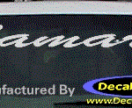 DC05295 Chevrolet Camaro Decal