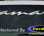 DC05296 Chevrolet Camaro Decal