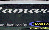 DC05297 Chevrolet Camaro Decal 