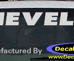 DC05298 Chevrolet Chevelle Decal