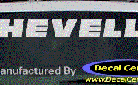 DC05300 Chevrolet Chevelle Decal 