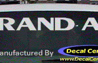 DC07006 Pontiac Grand Am Decal 