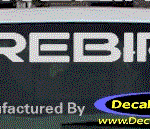 DC07009 Pontiac Firebird Decal